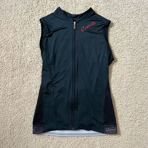 Women's Black Cycling Vest
